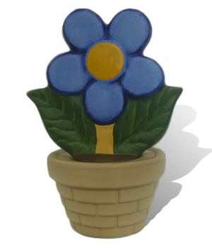Presentes Criativos Ananindeua - Flor azul
